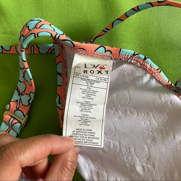 NWOT Dian Von Furstenberg Roxy Limited Edition Knotted Bandeau Halter Bikini Set - Picture 7 of 8